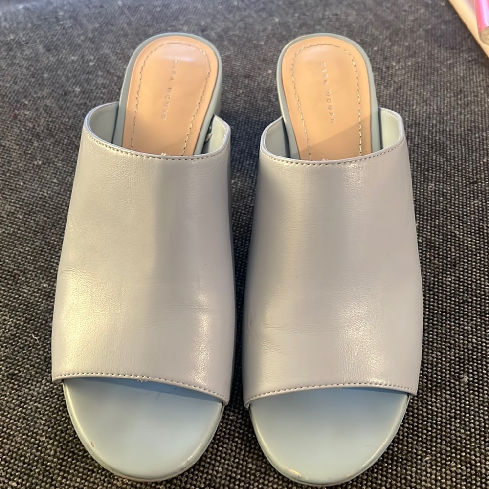 2” Sandal slide-   Zara.  Size 38